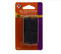 120 X CHAIR TIP INTERNAL TIC-32MM SQ (6/54)