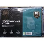 JOB LOT OF 16 PREMIUM STACKING CHAIR COVER GREY FURNITURE COVER MASSIVE RE SALE POTENTIAL
