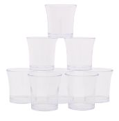 100 X 8 PACK PLASTIC SHOT GLASSES (100)