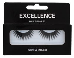 48 X EXCELLENCE FALSE EYELASHES BLACK (12/0)