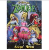 270 X ZOMBIE STICKER BOOK ONLY-SPANISH (270) 305409-S