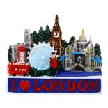 288 X FRIDGE MAGNET I LOVE LONDON (12/288)