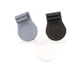 500 X ROUND MEMO HOLDER WHITE (500)