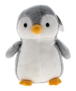 12 X CUDDLE GLOWERS BABY PENGUIN GREY (0/12)