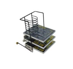 96 X 12 CD TOWER RACK BLACK MATT(96)