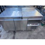 FOSTERS COUNTERTOP 2 DOOR DELI DISPLAY FRIDGE CATERING TRADE EXPORT