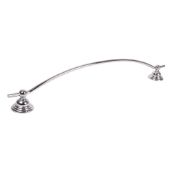 45X EDEN METLEX 18" TOWEL RAIL - CHROME FINISH - BOXED