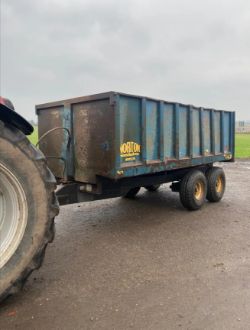 NORTON 9 TON GRAIN TRAILER AGRICULTURAL TIPPING TRAILER