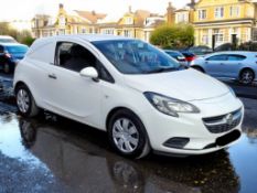 **(ONLY 85K MILEAGE)** 2018 VAUXHALL CORSA CDTI ECOFLEX 1300CC DIESEL VAN>>--NO VAT ON HAMMER--<<