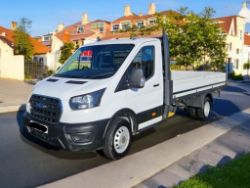 2021 FORD TRANSIT 350 LEADER ECOBLUE L4 H1 DROPSIDE PICKUP >>--NO VAT ON HAMMER--<<