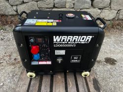 WARRIOR GENERATOR 240 OR 3 PHASE LDG650SV3