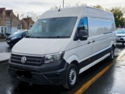 **(ONLY 78K MILEAGE)**2022 ON 72 PLATE VOLKSWAGEN CRAFTER CR35 STARTLINE TDI 140BHP LWB PANEL VAN