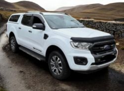 **(ONLY 106K MILEAGE)** 2020 FORD RANGER WILDTRAK – 2.0 BI-TURBO 210BHP >>--NO VAT ON HAMMER--<<