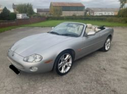 **(ONLY 106K MILEAGE)** 2003 JAGUAR XK8 4.2 CONVERTIBLE AUTOMATIC PETROL SILVER 4196CC