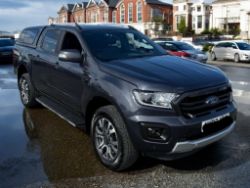**(ONLY 77K MILEAGE)** 2022 ON 22 PLATE FORD RANGER WILDTRAK 4X4 210BHP AUTO DOUBLE CAB PICK UP