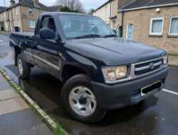 1999 TOYOTA HILUX 2.4 TD 4WD SINGLE CAB PICKUP BLUE DIESEL >>--NO VAT ON HAMMER--<<