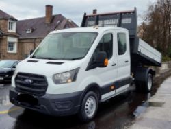 2020 (70 PLATE) FORD TRANSIT 350 LEADER TDCI 130BHP L3H1 CREW CAB PICK-UP