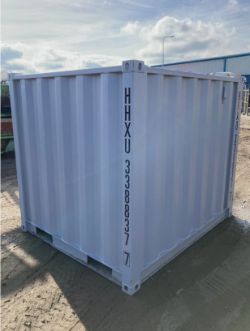 NEW 6FT SECURE SHIPPING CONTAINER – HOME OFFICE / GARDEN ROOM / GARAGE / SHED