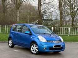 **(ONLY 100K MILEAGE)** 2007 NISSAN NOTE SE AUTO 1.6 PETROL BLUE >>--NO VAT ON HAMMER--<<