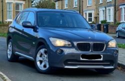2010 BMW X1 SDRIVE20D SE AUTO 1995CC DIESEL SUV BLUE >>--NO VAT ON HAMMER--<<