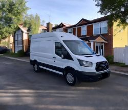 2019 FORD TRANSIT 350 L2H3 1996CC DIESEL MANUAL PANEL VAN WHITE >>--NO VAT ON HAMMER--<<