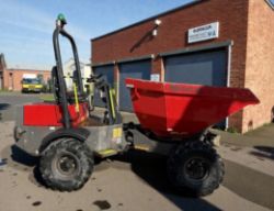 2018 MECALAC TA3S 3 TON SWIVEL DUMPER