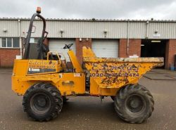 2016 THWAITES 6 TONNE 4X4 STRAIGHT TIPPING DUMPER – 2,942 HOURS