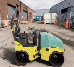 AMMANN ARX 12 – DOUBLE DRUM VIBRATING ROLLER