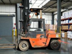 2007 NISSAN 77ZWF05H7OU DIESEL FORKLIFT