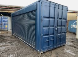 20FT X 8FT ROLLER SHUTTER SHIPPING CONTAINER