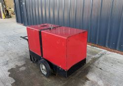 2015 PRAMAC P11000 10 KVA SILENT DIESEL GENERATOR – 5,258 HOURS