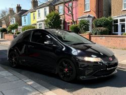 2007 HONDA CIVIC TYPE-R GT I-VTEC 2.0L PETROL MANUAL HATCHBACK BLACK >>--NO VAT ON HAMMER--<<