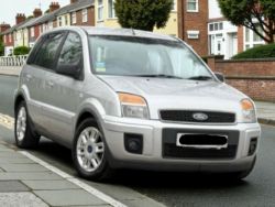 2008 FORD FUSION ZETEC CLIMATE AUTO 1.6 PETROL SILVER SUV HATCHBACK >>--NO VAT ON HAMMER--<<