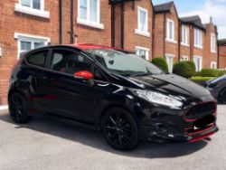 **(ONLY 59K MILEAGE)** 2016 FORD FIESTA ZETEC S BLACK EDITION 1.0T >>--NO VAT ON HAMMER--<<
