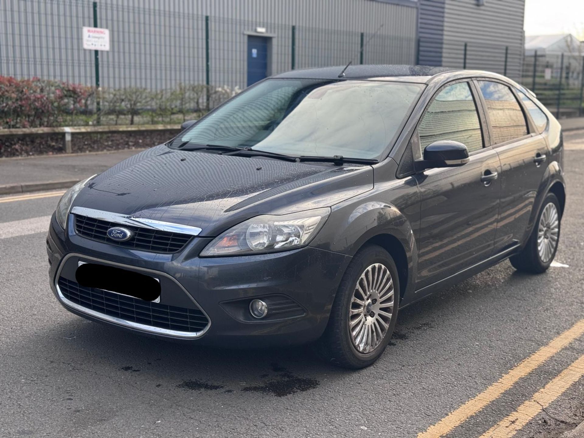 **(ONLY 124K MILEAGE)** 2008 FORD FOCUS TITANIUM 100 1.6 PETROL MANUAL >>--NO VAT ON HAMMER--<<