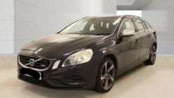 2011 VOLVO V60 R-DESIGN D5 AUTO 2.4 DIESEL ESTATE BLACK >>--NO VAT ON HAMMER--<<