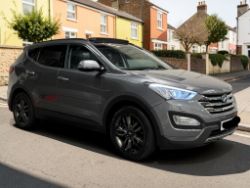 **(ONLY 88K MILEAGE)** 2014 HYUNDAI SANTA FE PREMIUM SE CRDI AUTO 2.2 >>--NO VAT ON HAMMER--<<