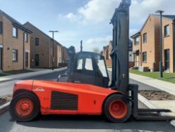 2010 LINDE H160/02-1200 DIESEL FORKLIFT