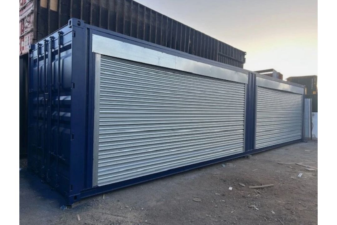 40FT X 8FT DOUBLE ROLLER SHUTTER SHIPPING CONTAINER - Image 2 of 4