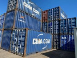 20FT X 8FT USED SHIPPING CONTAINER