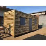 20FT X 8FT OFFICE SHIPPING CONTAINER