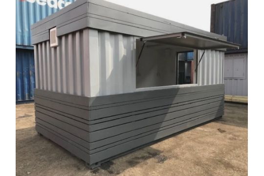 16ft x 8ft Catering Shipping Container Price includes Ex - Cargo ...