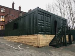 40FT X 16FT SHIPPING CONTAINER – MODULAR WORKSHOP / OFFICE / FOOD UNIT