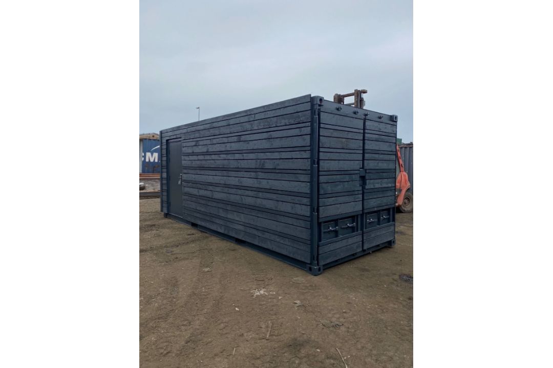 20FT X 8FT CLADDED SHIPPING CONTAINER - Image 4 of 4