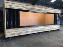 20FT X 8FT SHIPPING CONTAINER – BAR / STREET FOOD / EVENTS / FESTIVALS