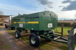 2020 BUNDED DIESEL BOWSER WITH PETROL ENGINE PUMP – 4500 LITRES