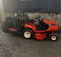 KUBOTA G21 DIESEL GARDEN GRASS CUTTER MOWER WITH HYDRAULIC TIP