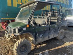 2021 KAWASAKI DIESEL UTV GATOR DUAL CAB