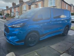 **(ONLY 101 MILEAGE)** 2026 FORD TRANSIT CUSTOM 320 SPORT L1 SWB DOUBLE CAB-IN-VAN