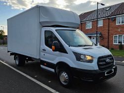 **(ONLY 113K MILEAGE)** 2021 FORD TRANSIT 350 LEADER ECOBLUE 2.0 DIESEL MANUAL LUTON CHASSIS CAB